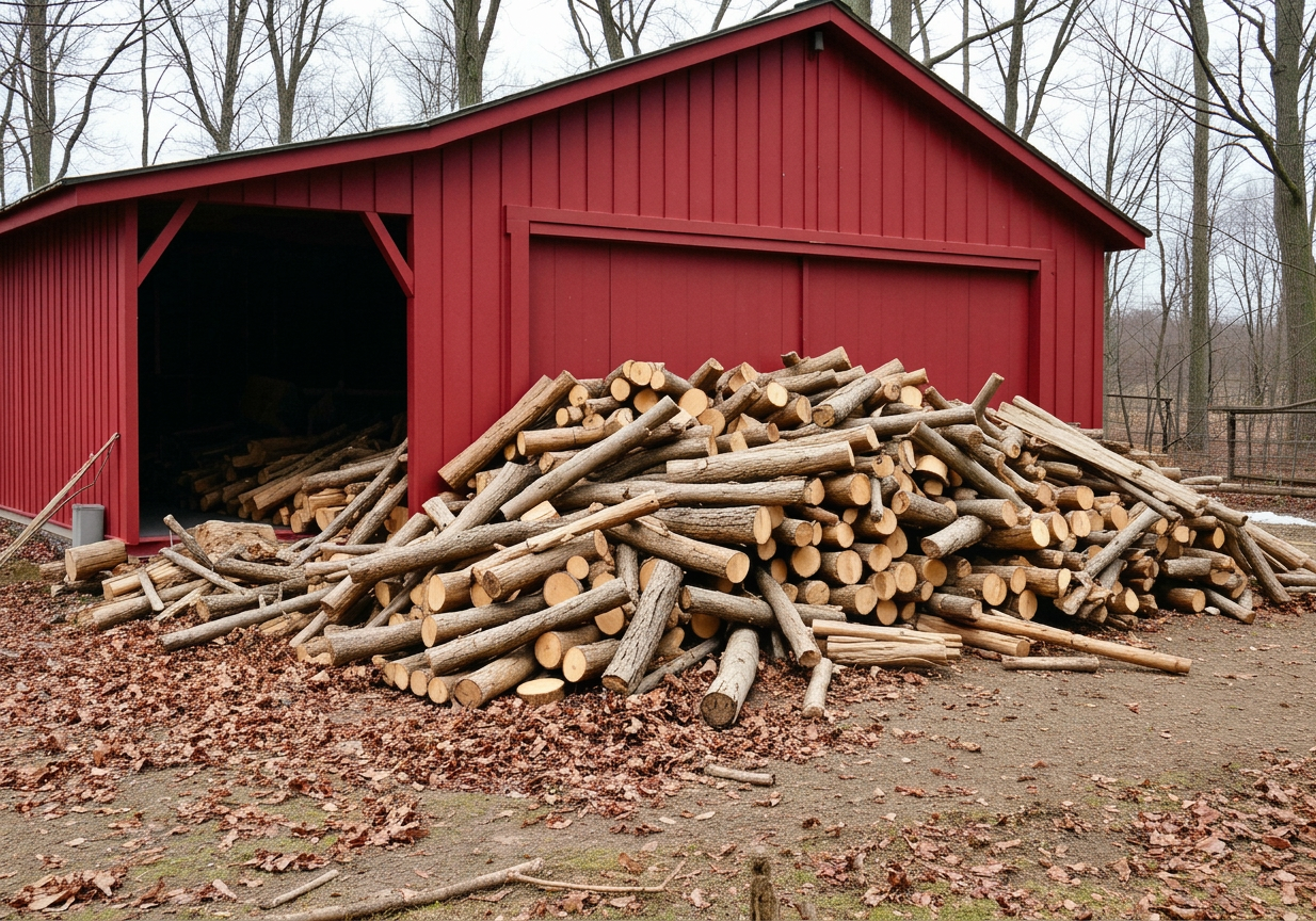 Firewood Processing — before