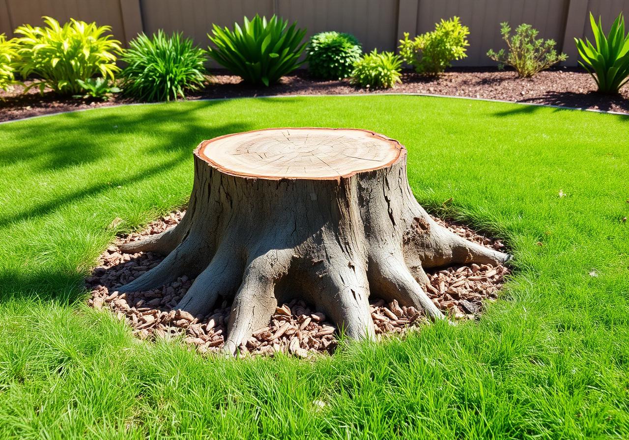 Large Stump Grinding