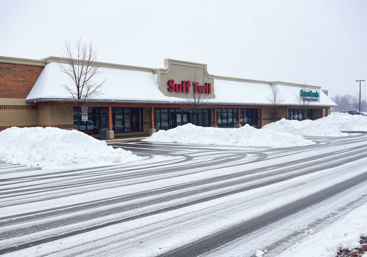 Snow Management — before
