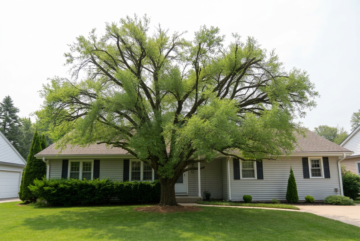 Backyard Tree Trimming
